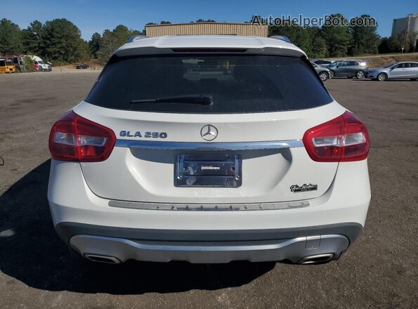 WDCTG4EB7JJ482451 2018 MERCEDES-BENZ GLA White Widok z tyłu