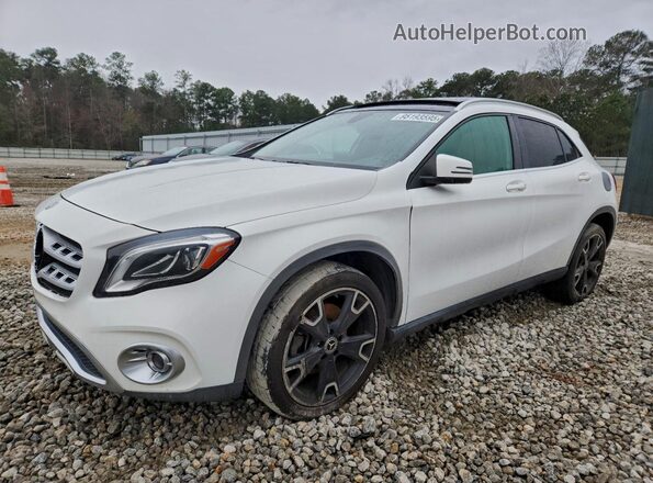 WDCTG4EB7KJ553942 2019 MERCEDES-BENZ GLA White Передня ліва чверть