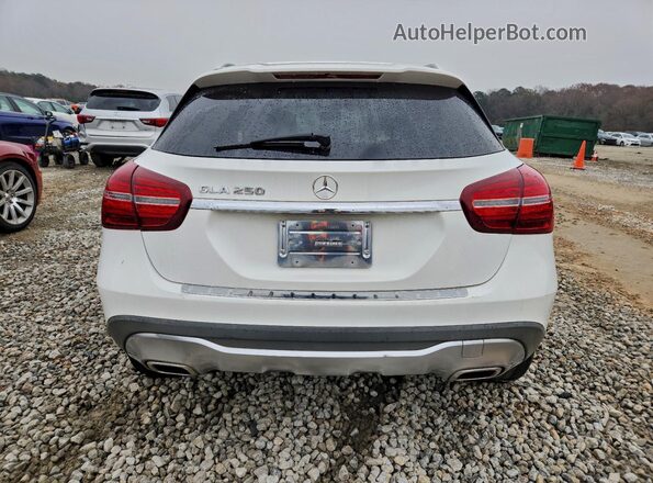 WDCTG4EB7KJ553942 2019 MERCEDES-BENZ GLA White Вид ззаду