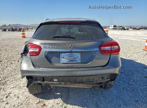 WDCTG4EB9JJ469197 2018 MERCEDES-BENZ GLA Серый Вид сзади