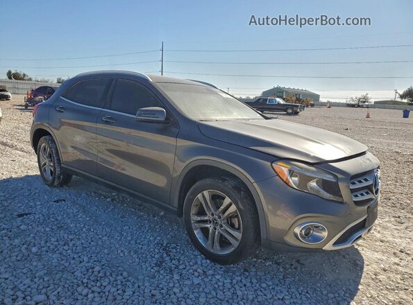 WDCTG4EB9JJ469197 2018 MERCEDES-BENZ GLA Серый Передняя правая четверть