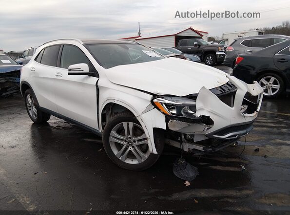WDCTG4EB9KU016326 2019 MERCEDES-BENZ GLA 250 White Передня права чверть