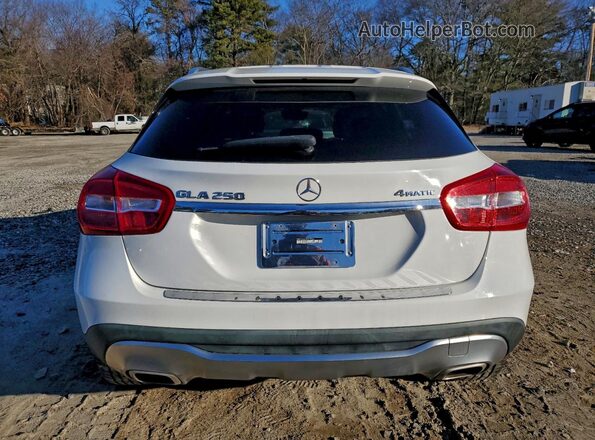 WDCTG4GB0KU017166 2019 MERCEDES-BENZ GLA Белый Вид сзади