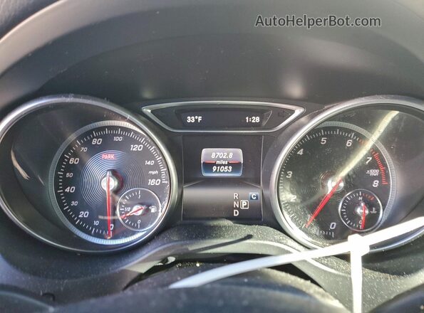 WDCTG4GB0KU017166 2019 MERCEDES-BENZ GLA Белый Вид щитка приборов