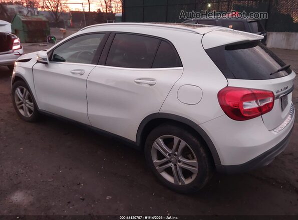 WDCTG4GB1HJ318779 2017 MERCEDES-BENZ GLA 250 Белый Задняя левая четверть