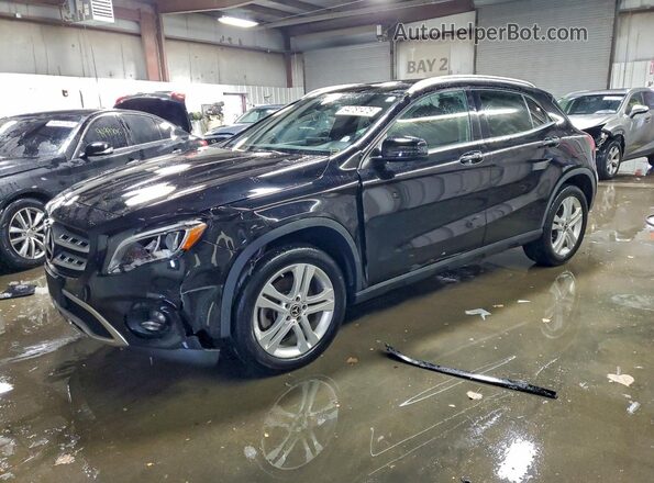 WDCTG4GB6LU027332 2020 MERCEDES-BENZ GLA Черный Передняя левая четверть