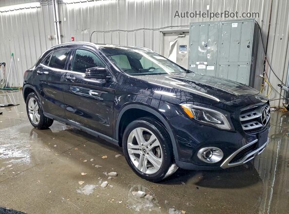 WDCTG4GB6LU027332 2020 MERCEDES-BENZ GLA Черный Передняя правая четверть