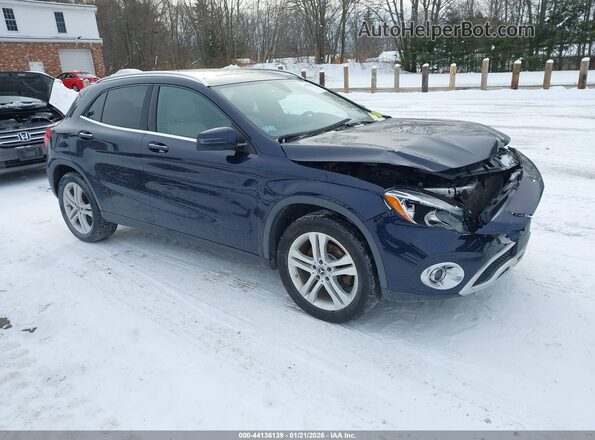 WDCTG4GB7JJ403177 2018 MERCEDES-BENZ GLA 250 Dark Blue Передняя правая четверть