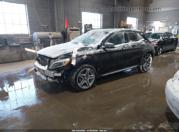 WDCTG4GBXGJ228349 2016 MERCEDES-BENZ GLA 250 Черный Передняя левая четверть