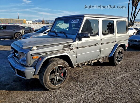 WDCYC3KF3HX265652 2017 MERCEDES-BENZ G-CLASS Серый Передняя левая четверть