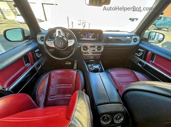 WDCYC6BJ8KX324935 2019 MERCEDES-BENZ G-CLASS Белый Вид салона спереди