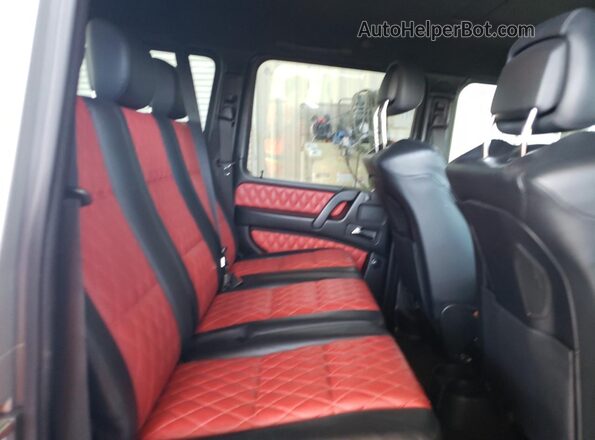 WDCYC7DF6GX248606 2016 MERCEDES-BENZ G-CLASS Серебряный Вид задних сидений