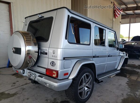 WDCYC7DF6GX248606 2016 MERCEDES-BENZ G-CLASS Серебряный Задняя правая четверть