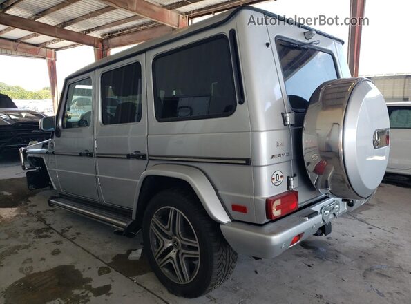 WDCYC7DF6GX248606 2016 MERCEDES-BENZ G-CLASS Серебряный Задняя левая четверть