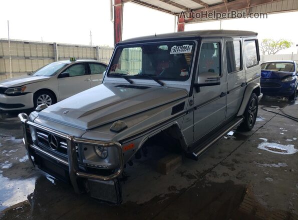 WDCYC7DF6GX248606 2016 MERCEDES-BENZ G-CLASS Серебряный Передняя левая четверть
