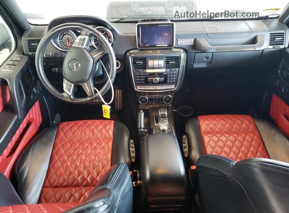 WDCYC7DF6GX248606 2016 MERCEDES-BENZ G-CLASS Серебряный Вид панели приборов