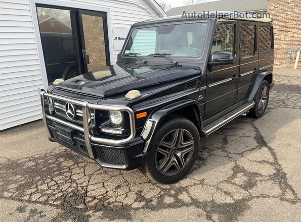 WDCYC7DF6HX275774 2017 MERCEDES-BENZ G-CLASS Черный Передняя левая четверть