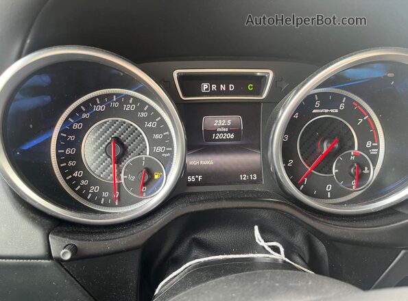 WDCYC7DF6HX275774 2017 MERCEDES-BENZ G-CLASS Черный Вид салона спереди