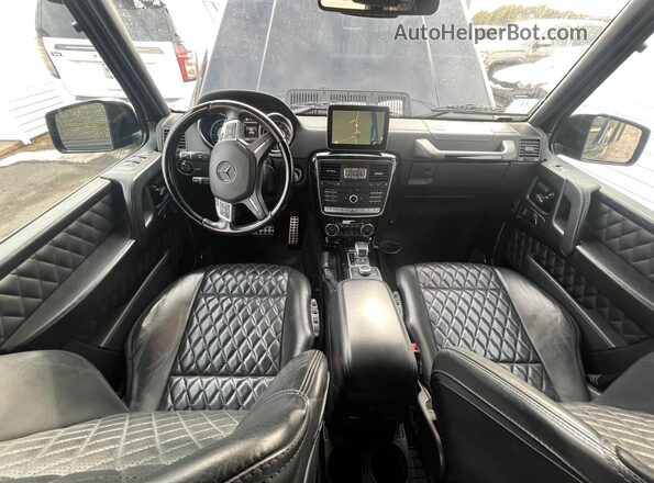 WDCYC7DF6HX275774 2017 MERCEDES-BENZ G-CLASS Черный Вид панели приборов