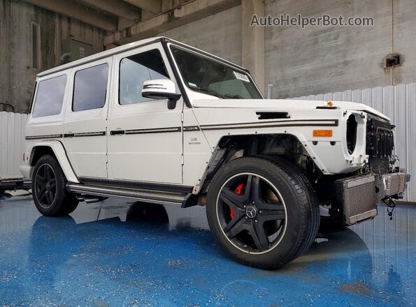 WDCYC7DH1JX286480 2018 MERCEDES-BENZ G-CLASS White Առջևի աջ