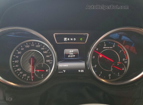 WDCYC7DH1JX286480 2018 MERCEDES-BENZ G-CLASS White Սարքավորումների վահանակի տեսք