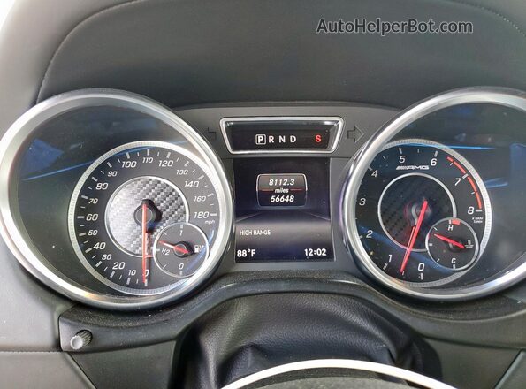 WDCYC7DH5JX290841 2018 MERCEDES-BENZ G-CLASS Gray Vista del cuadro de instrumentos