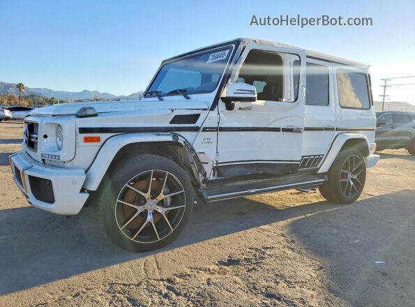 WDCYC7FF7HX263002 2017 MERCEDES-BENZ G-CLASS Белый Передняя левая четверть
