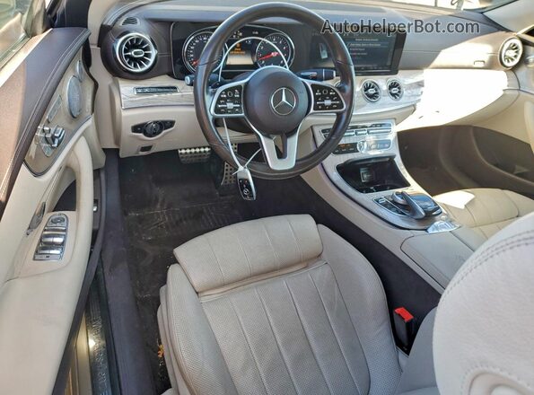WDD1K6HB0KF079151 2019 MERCEDES-BENZ E Beige Widok deski rozdzielczej