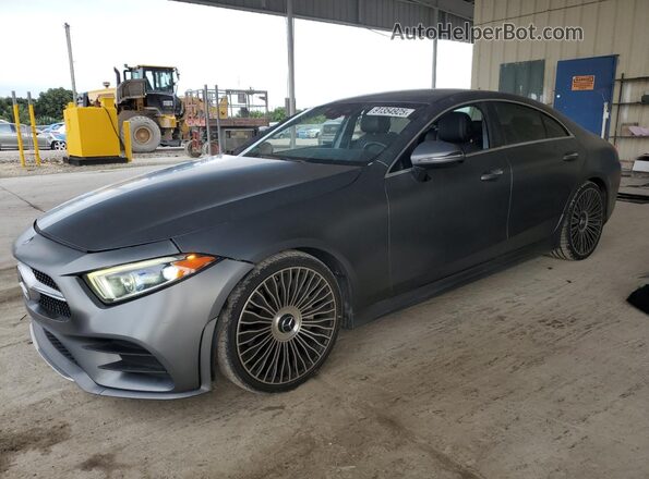 WDD2J5JB6KA029847 2019 MERCEDES-BENZ CLS-CLASS Gray Առջևի ձախ երեք քառորդ տեսարան