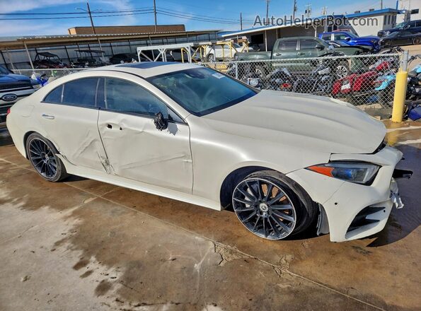 WDD2J5JB8LA050183 2020 MERCEDES-BENZ CLS-CLASS Белый Передняя правая четверть