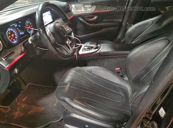 WDD2J5KBXKA012354 2019 MERCEDES-BENZ CLS-CLASS Black წინა სალონის ხედი