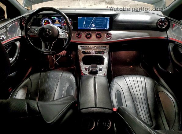 WDD2J5KBXKA012354 2019 MERCEDES-BENZ CLS-CLASS Black წინა პანელის ხედი