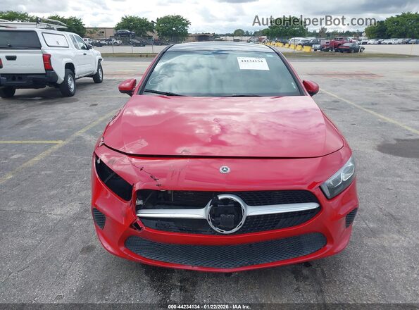 WDD3G4EB5KW023628 2019 MERCEDES-BENZ A 220 Красный Вид щитка приборов
