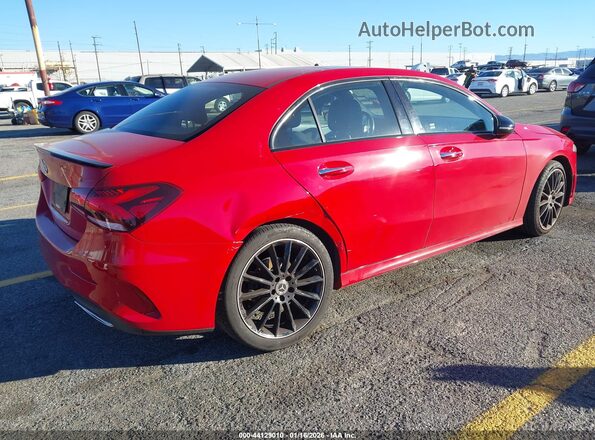 WDD3G4EB8KW018410 2019 MERCEDES-BENZ A 220 Красный Задняя правая четверть