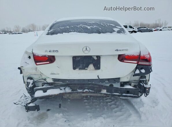 WDD3G4FB9KW001114 2019 MERCEDES-BENZ A Белый Вид сзади