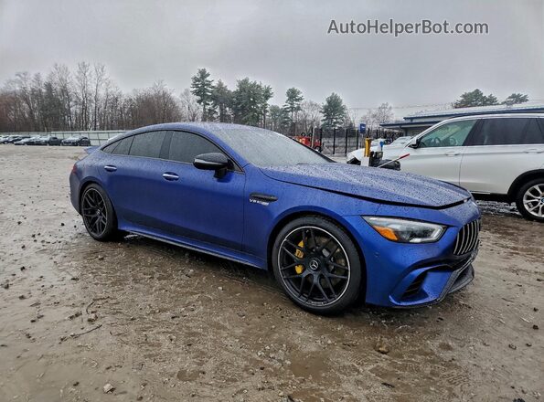 WDD7X8KB1KA004536 2019 MERCEDES-BENZ AMG Синий Передняя правая четверть
