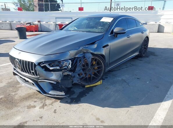 WDD7X8KB1KA007002 2019 MERCEDES-BENZ AMG Gray Przód lewy