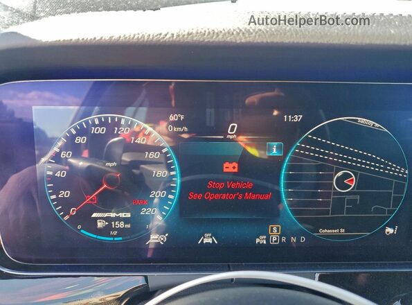 WDD7X8KBXLA012104 2020 MERCEDES-BENZ AMG Черный Вид щитка приборов