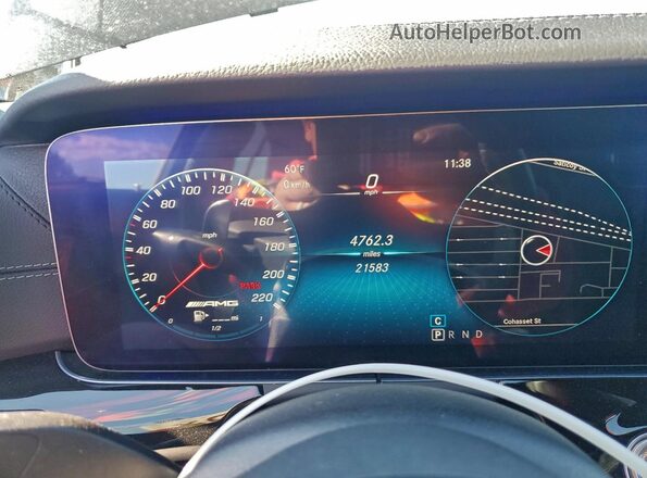 WDD7X8KBXLA012104 2020 MERCEDES-BENZ AMG Черный Вид подкапотного пространства
