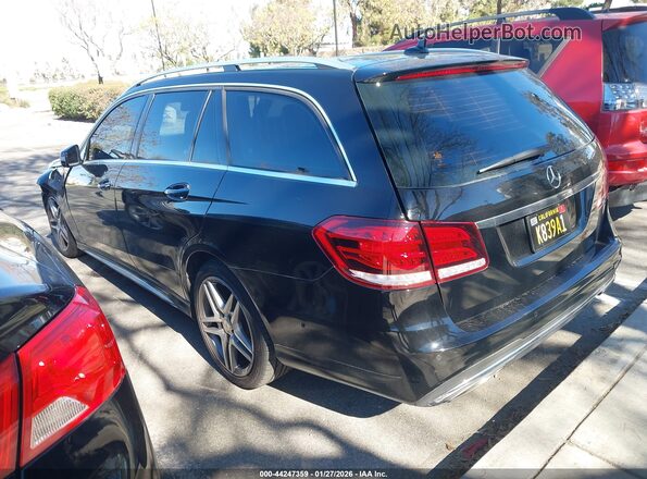 WDDHH8JB7GB333326 2016 MERCEDES-BENZ E-CLASS Черный Задняя левая четверть
