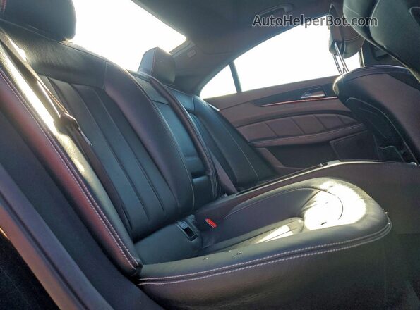 WDDLJ7DB0GA173042 2016 MERCEDES-BENZ CLS-CLASS Black უკანა სავარძლების ხედი