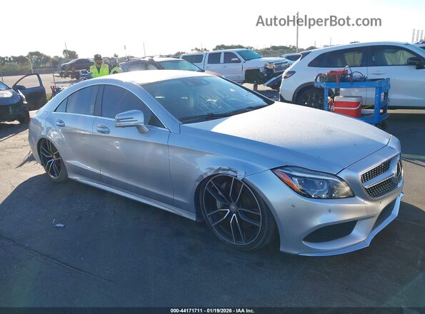 WDDLJ7DB3GA164822 2016 MERCEDES-BENZ CLS-CLASS Серебряный Передняя правая четверть