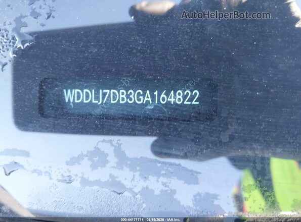 WDDLJ7DB3GA164822 2016 MERCEDES-BENZ CLS-CLASS Серебряный Вид подкапотного пространства
