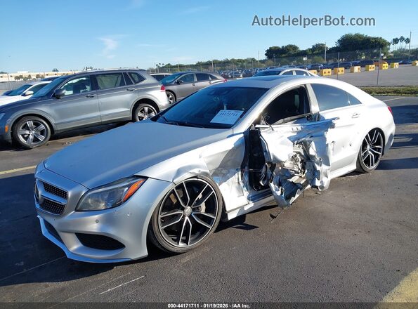 WDDLJ7DB3GA164822 2016 MERCEDES-BENZ CLS-CLASS Серебряный Передняя левая четверть