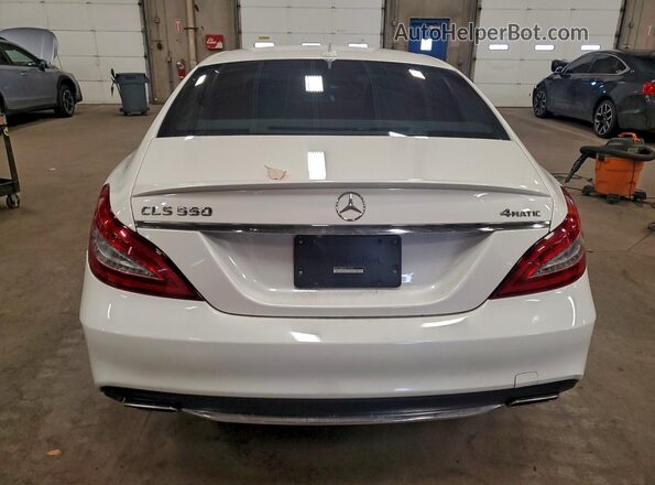 WDDLJ9BB4GA177769 2016 MERCEDES-BENZ CLS-CLASS Белый Вид сзади