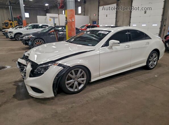WDDLJ9BB4GA177769 2016 MERCEDES-BENZ CLS-CLASS Белый Передняя левая четверть