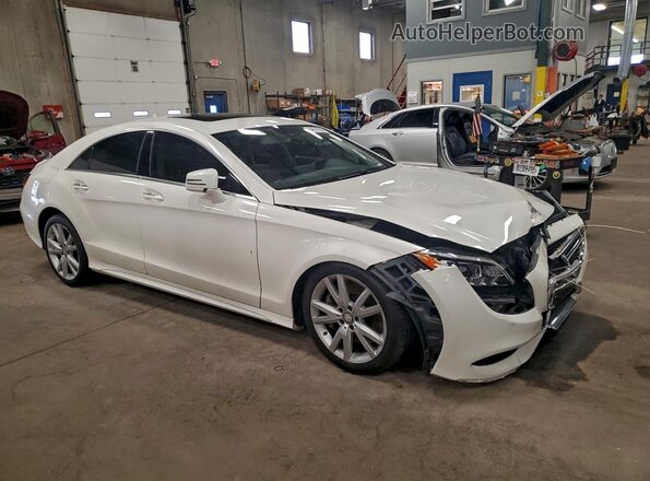 WDDLJ9BB4GA177769 2016 MERCEDES-BENZ CLS-CLASS Белый Передняя правая четверть