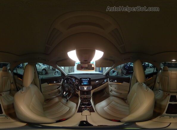 WDDLJ9BB4GA177769 2016 MERCEDES-BENZ CLS-CLASS Белый Вид наклейки с VIN-кодом