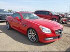 2016 Mercedes-benz Slk 300   Красный vin: WDDPK3JA0GF124025