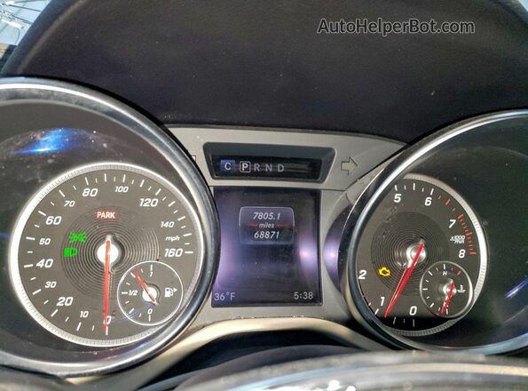 WDDPK3JA3HF141225 2017 MERCEDES-BENZ SLC Белый Вид щитка приборов